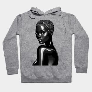 Black Woman Afrocentric Hoodie